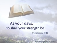 Deuteronomy 33:25